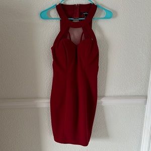 Sexy padded backless dress